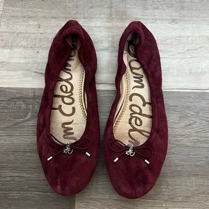 Sam Edelman Suede Ballet Flat